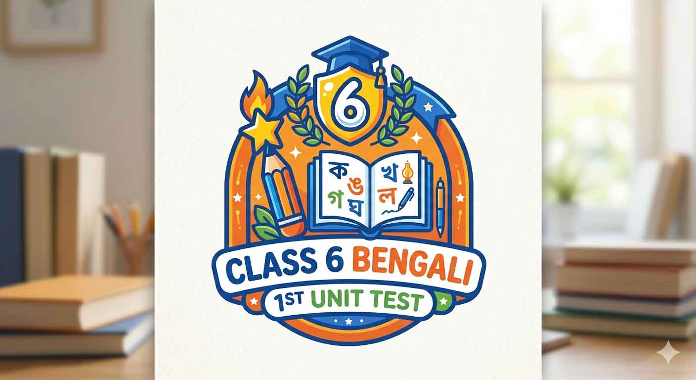 class 6 bengali 1st unit test 2026
